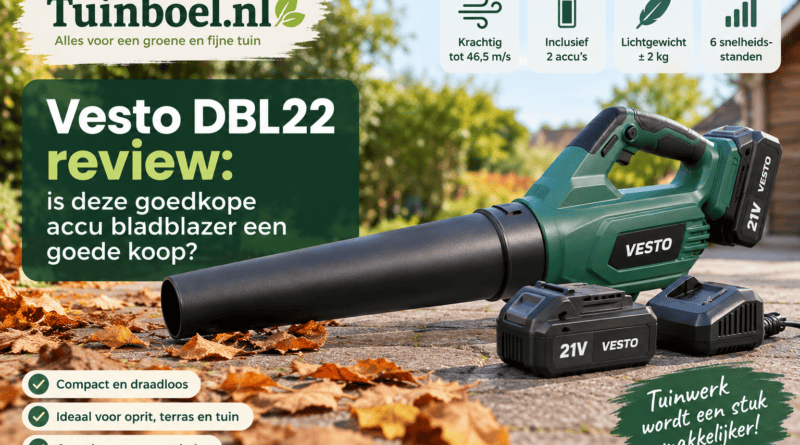 Vesto DBL22 review: is deze goedkope accu bladblazer een goede koop?